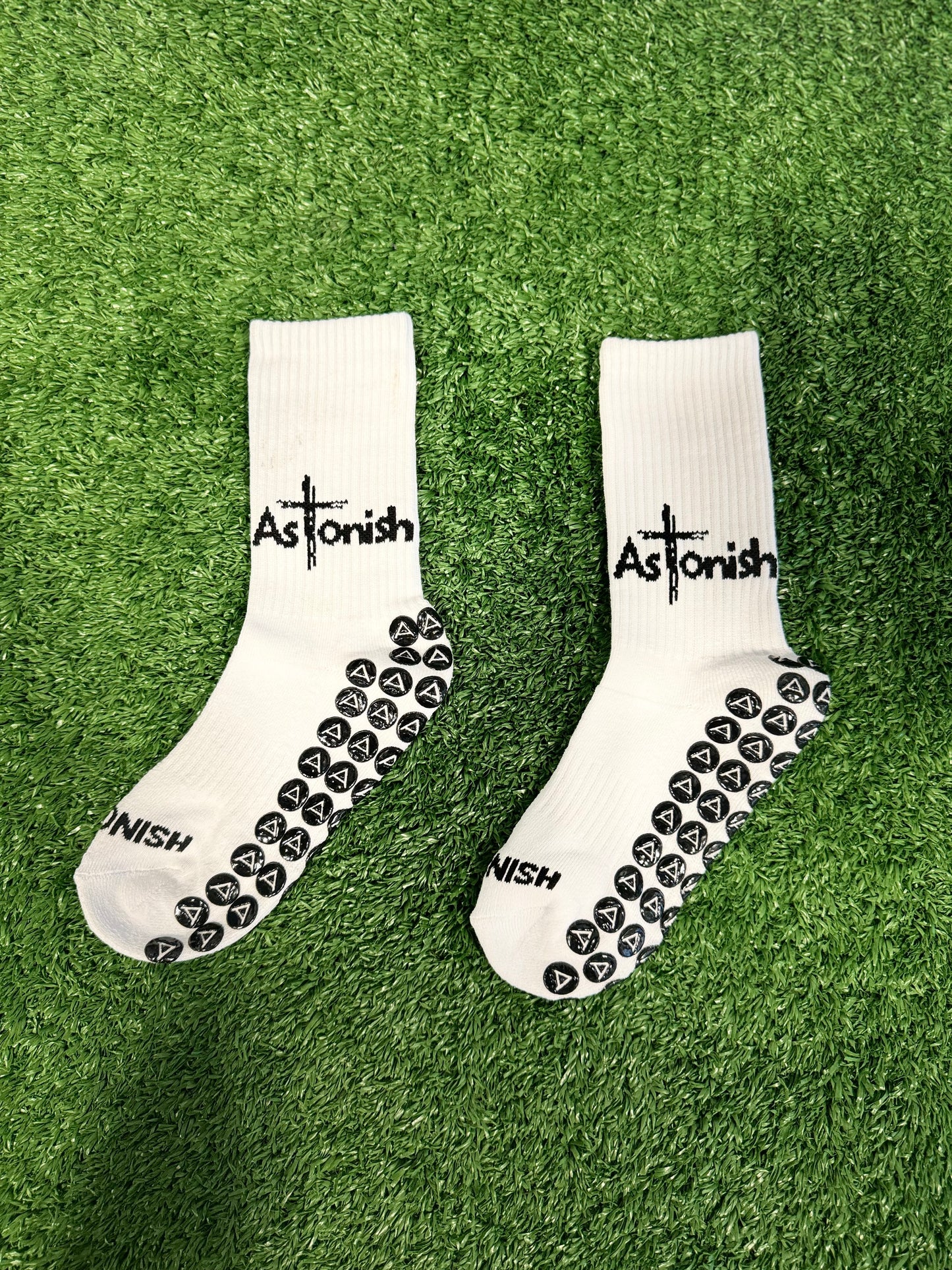 Faith ✝️ White Grip Socks